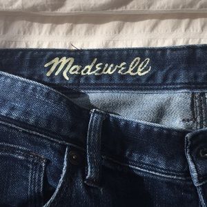 Madewell rail straight jeans